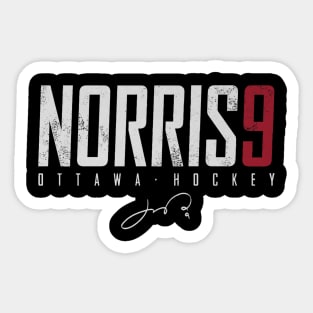 Josh Norris Ottawa Elite Sticker